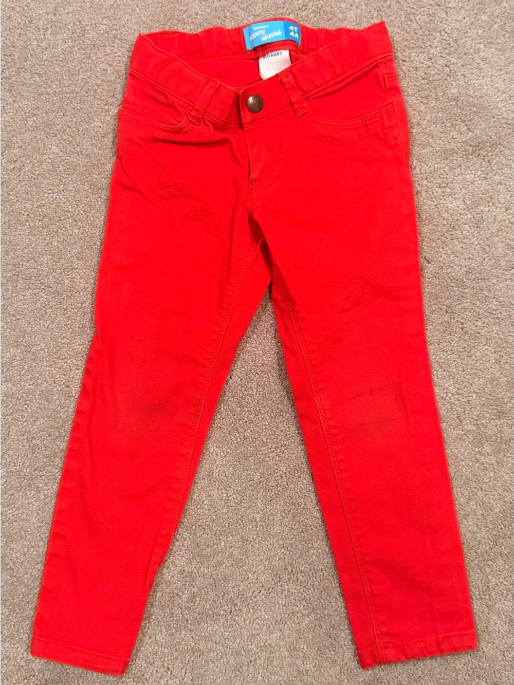 Old Navy Bright Red Girls' Skinny Jeans